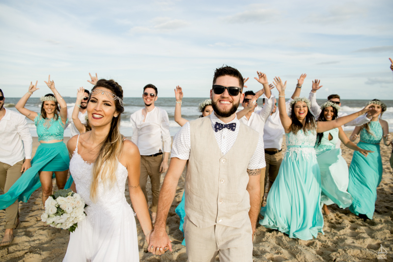 Casamento na praia brava