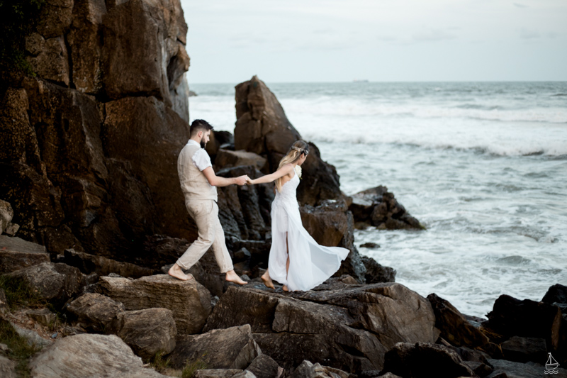 Casamento na praia brava