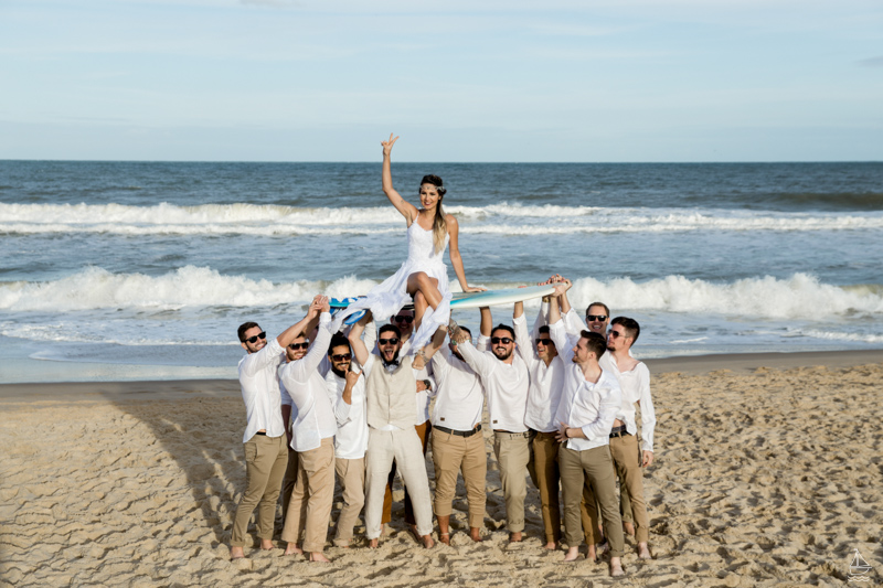 Casamento na praia brava