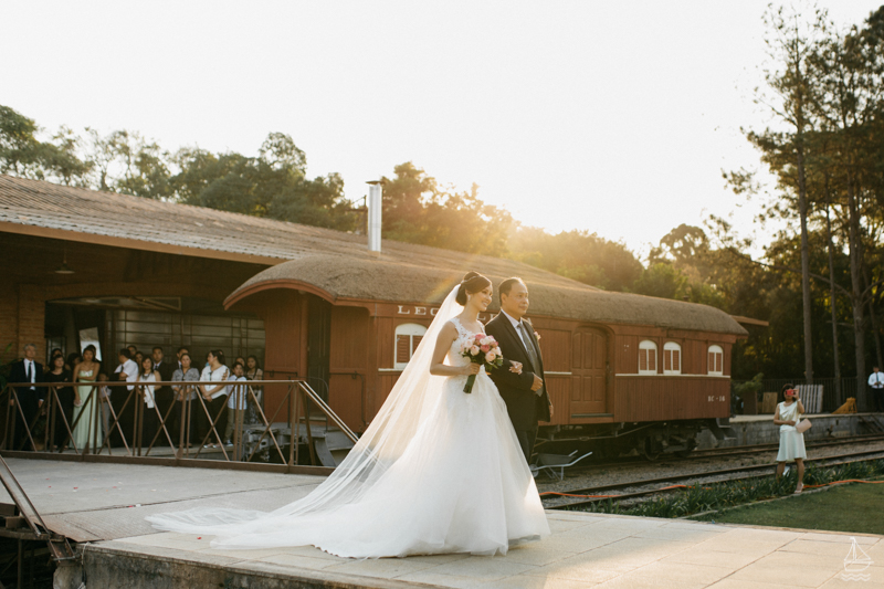 CASAMENTO NA ESTAÇÃO ATIBAIA