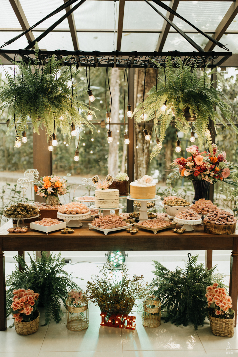 decoração casamento boho