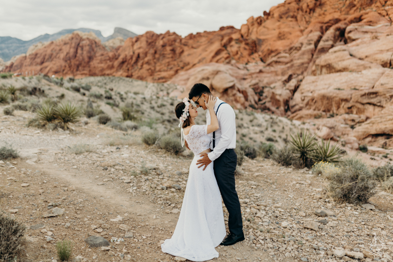 red rock canyon wedding