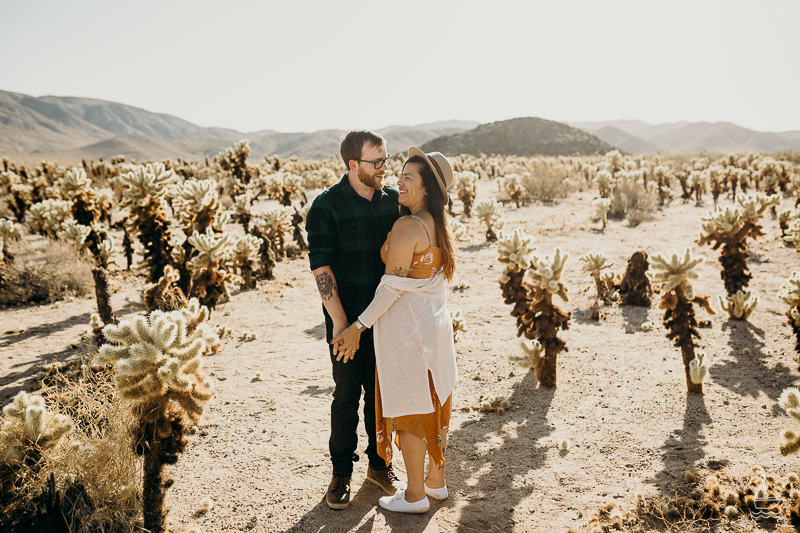 Joshua tree couple session