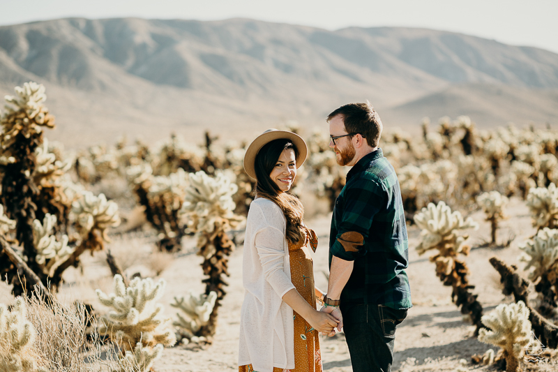 Joshua tree couple session