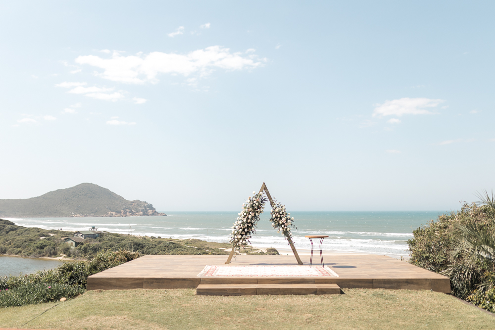 casamento na praia do rosa verde weddings